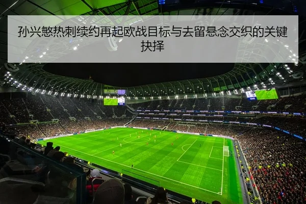 孙兴慜热刺续约再起欧战目标与去留悬念交织的关键抉择