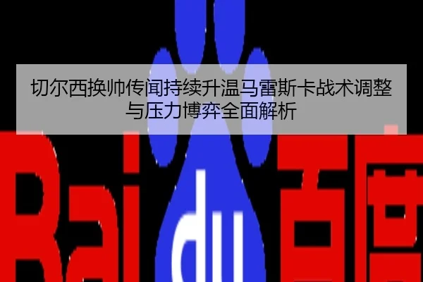 切尔西换帅传闻持续升温马雷斯卡战术调整与压力博弈全面解析